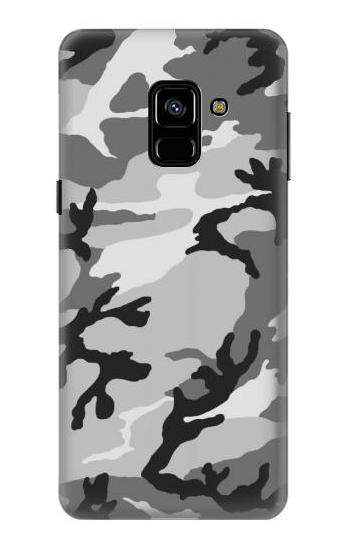 S1721 Snow Camouflage Graphic Printed Case For Samsung Galaxy A8 (2018)