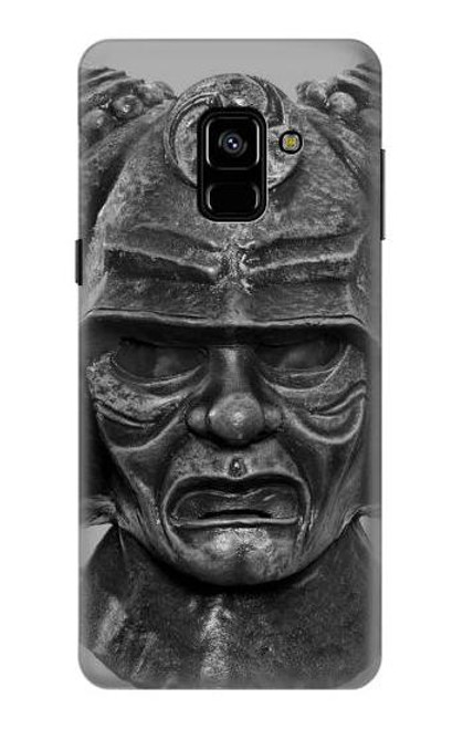 S1827 Japan Samurai Helmet Case For Samsung Galaxy A8 (2018)