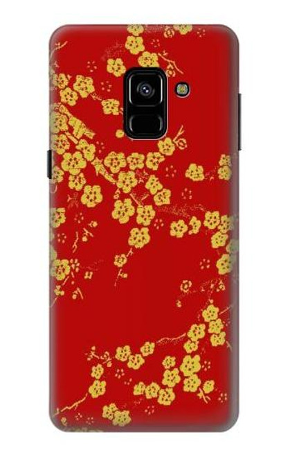 S2050 Cherry Blossoms Chinese Graphic Printed Case For Samsung Galaxy A8 (2018)