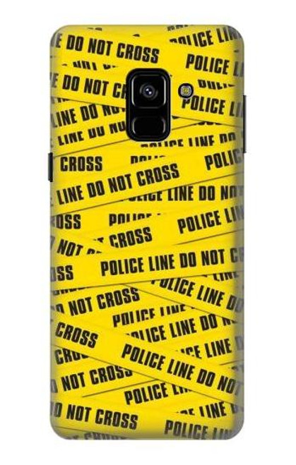 S2088 Police Line Do Not Cross Case For Samsung Galaxy A8 (2018)