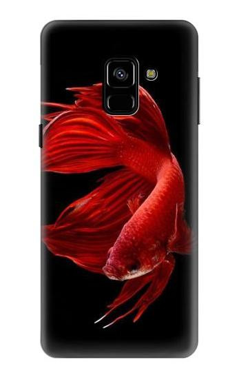 S2092 Red Siamese Fighting Fish Case For Samsung Galaxy A8 (2018)