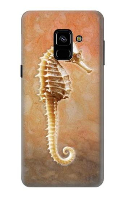 S2674 Seahorse Skeleton Fossil Case For Samsung Galaxy A8 (2018)