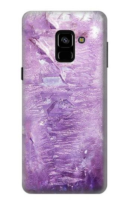 S2690 Amethyst Crystals Graphic Printed Case For Samsung Galaxy A8 (2018)