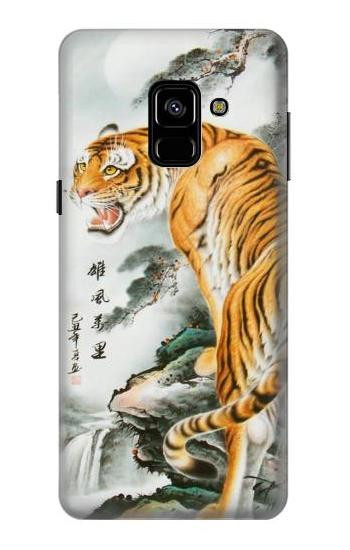 S2750 Oriental Chinese Tiger Painting Case For Samsung Galaxy A8 (2018)