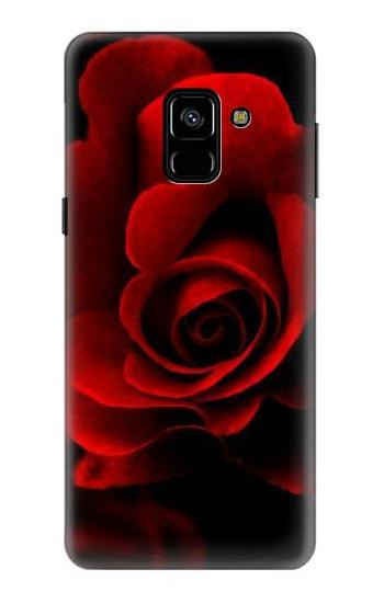 S2898 Red Rose Case For Samsung Galaxy A8 (2018)