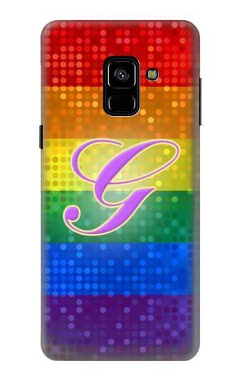 S2899 Rainbow LGBT Gay Pride Flag Case For Samsung Galaxy A8 (2018)