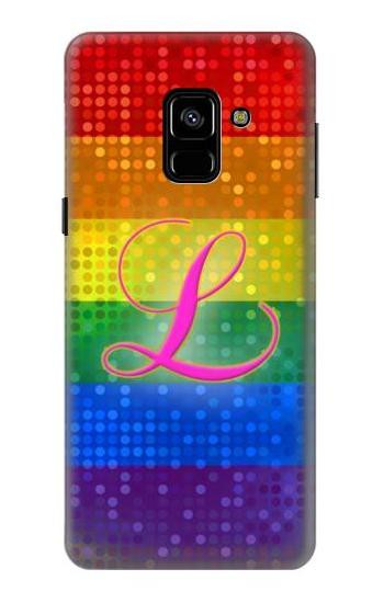 S2900 Rainbow LGBT Lesbian Pride Flag Case For Samsung Galaxy A8 (2018)
