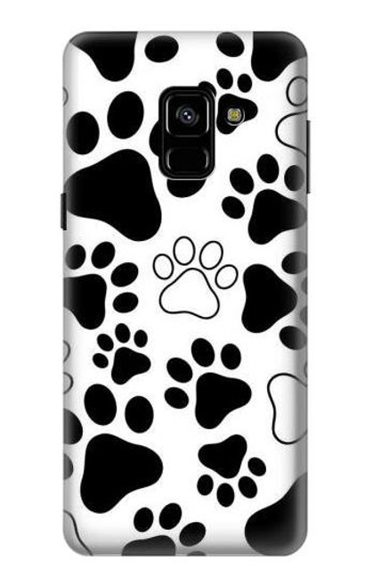 S2904 Dog Paw Prints Case For Samsung Galaxy A8 (2018)