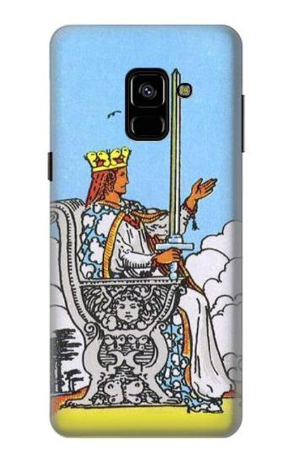 S3068 Tarot Card Queen of Swords Case For Samsung Galaxy A8 (2018)