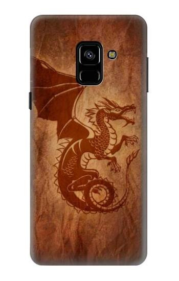 S3086 Red Dragon Tattoo Case For Samsung Galaxy A8 (2018)