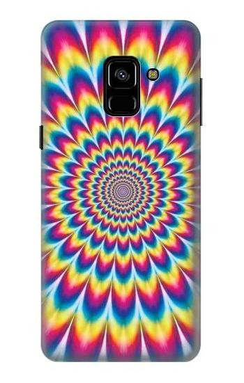 S3162 Colorful Psychedelic Case For Samsung Galaxy A8 (2018)
