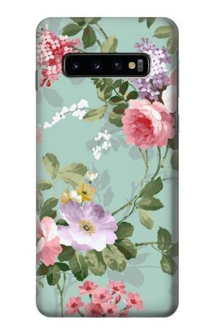 S2178 Flower Floral Art Painting Case For Samsung Galaxy S10