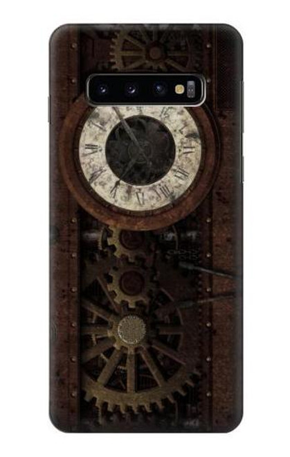 S3221 Steampunk Clock Gears Case For Samsung Galaxy S10