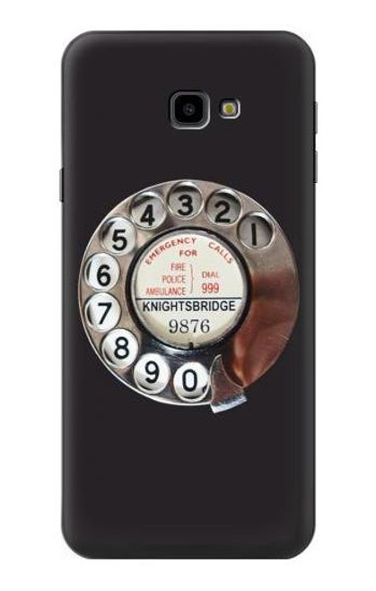 S0059 Retro Rotary Phone Dial On Case For Samsung Galaxy J4+ (2018), J4 Plus (2018)