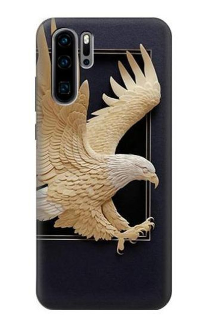 S1383 Paper Sculpture Eagle Case For Huawei P30 Pro