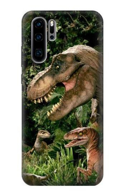 S1452 Trex Raptor Dinosaur Case For Huawei P30 Pro