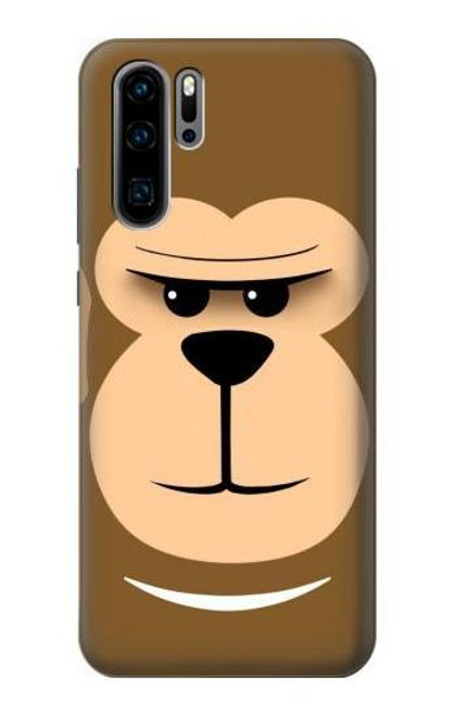 S2721 Cute Grumpy Monkey Cartoon Case For Huawei P30 Pro