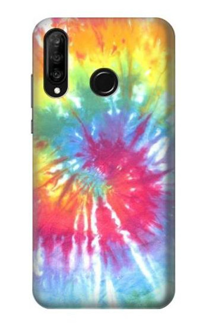 S1697 Tie Dye Colorful Graphic Printed Case For Huawei P30 lite