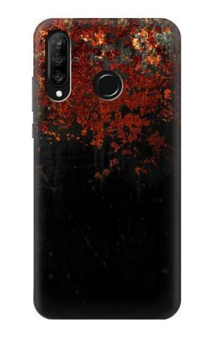 S3071 Rusted Metal Texture Graphic Case For Huawei P30 lite