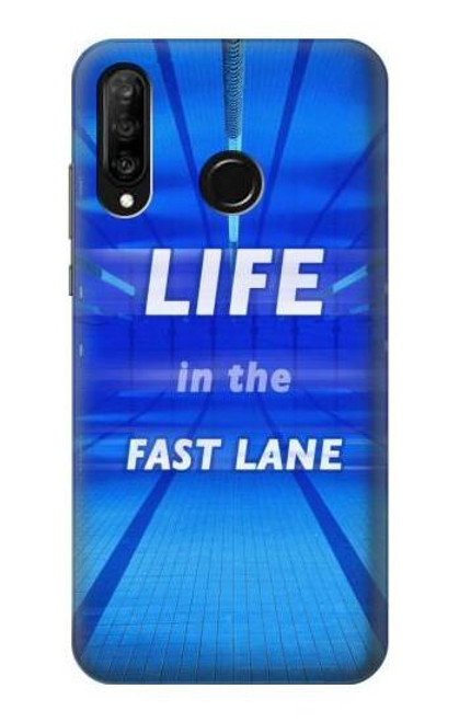 S3136 Life in the Fast Lane Swimming Pool Case For Huawei P30 lite