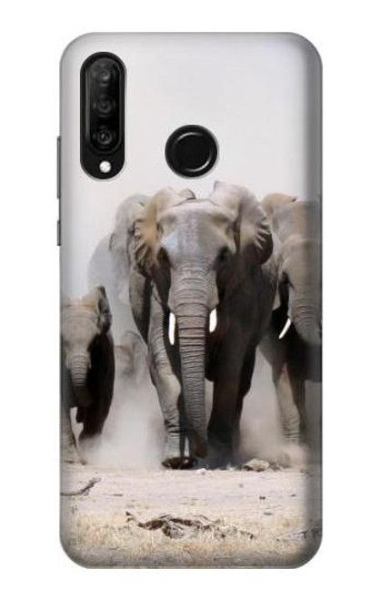 S3142 African Elephant Case For Huawei P30 lite