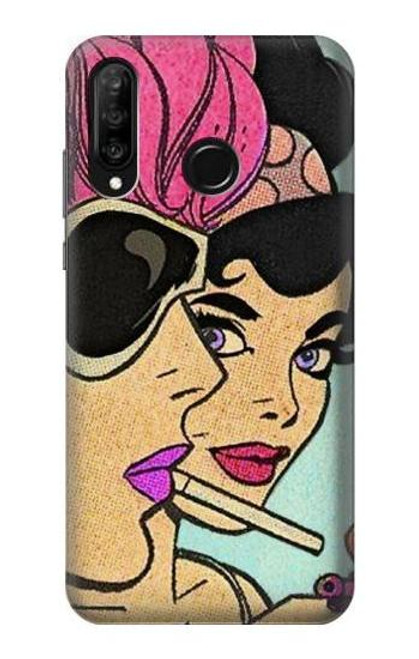 S3171 Girls Pop Art Case For Huawei P30 lite