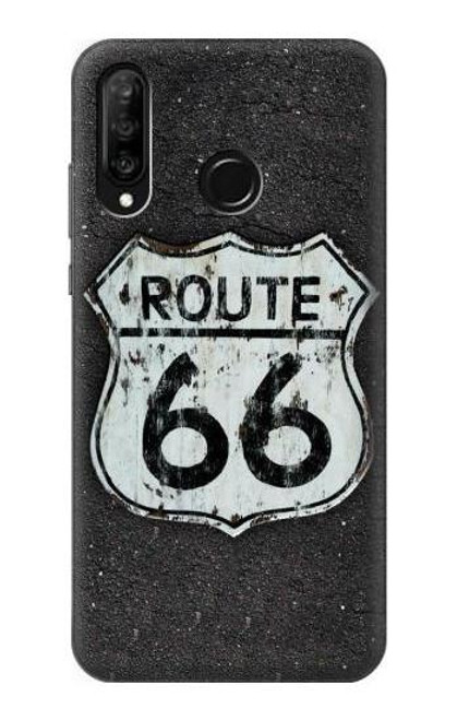 S3207 Route 66 Sign Case For Huawei P30 lite