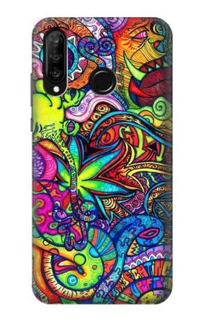 S3255 Colorful Art Pattern Case For Huawei P30 lite