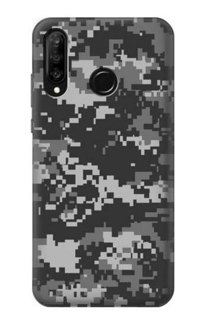 S3293 Urban Black Camo Camouflage Case For Huawei P30 lite