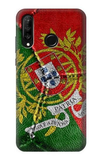 S3300 Portugal Flag Vintage Football Graphic Case For Huawei P30 lite