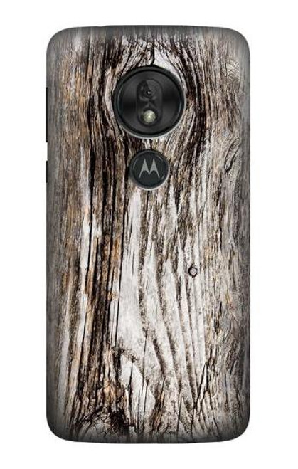 S2844 Old Wood Bark Graphic Case For Motorola Moto G7 Play