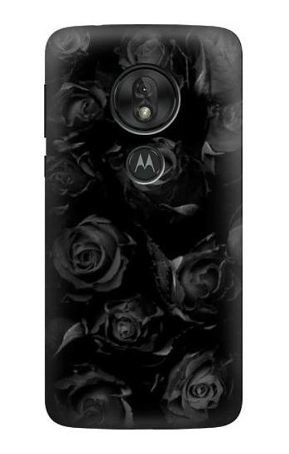 S3153 Black Roses Case For Motorola Moto G7 Play