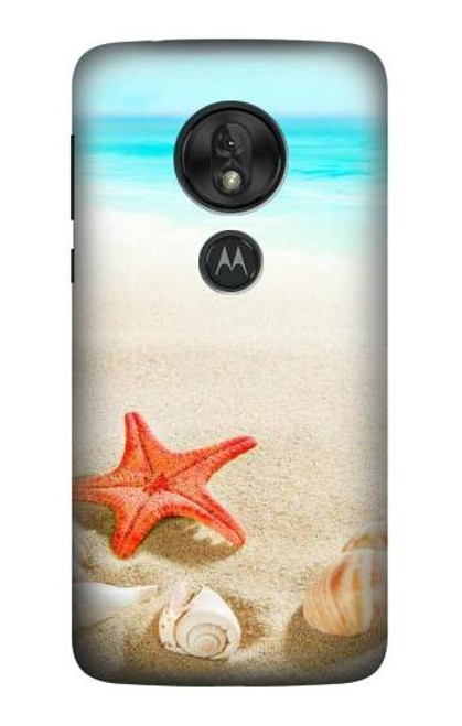 S3212 Sea Shells Starfish Beach Case For Motorola Moto G7 Play