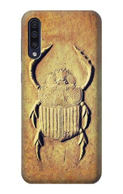 S2401 Egyptian Scarab Beetle Graphic Printed Case For Samsung Galaxy A50