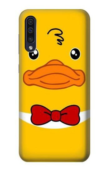 S2760 Yellow Duck Tuxedo Cartoon Case For Samsung Galaxy A50