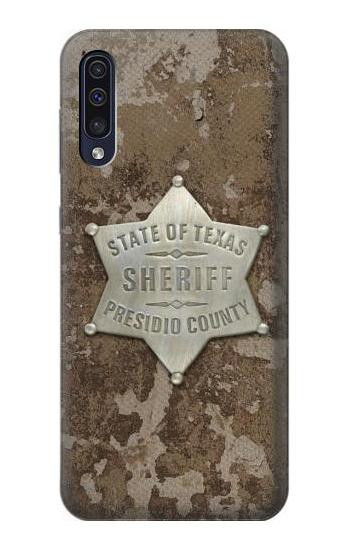 S2868 Texas Presidio County Sheriff Badge Case For Samsung Galaxy A50