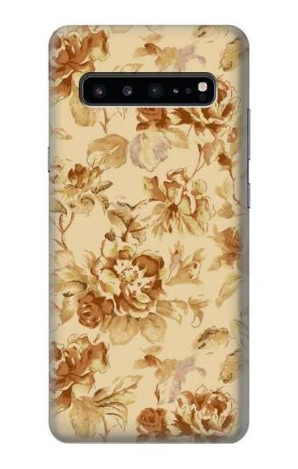 S2180 Flower Floral Vintage Pattern Case For Samsung Galaxy S10 5G