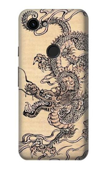 S0318 Antique Dragon Case For Google Pixel 3a