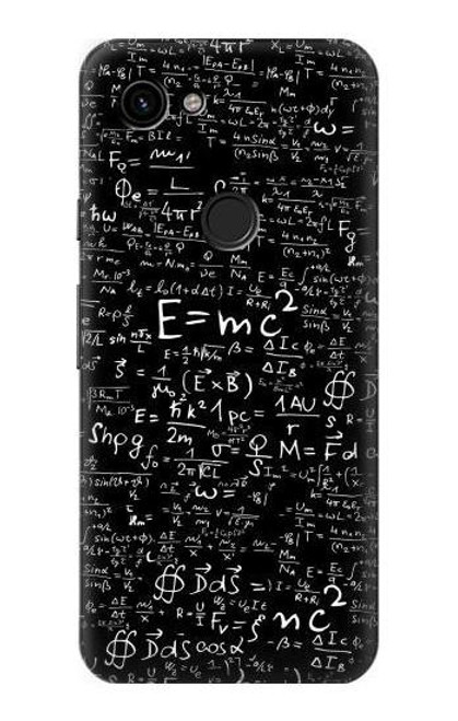 S2574 Mathematics Physics Blackboard Equation Case For Google Pixel 3a