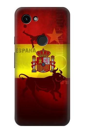 S2984 Spain Football Soccer Euro 2016 Case For Google Pixel 3a
