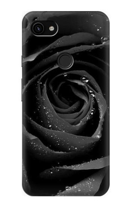 S1598 Black Rose Case For Google Pixel 3a XL