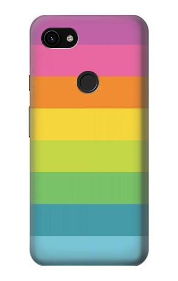 S2363 Rainbow Pattern Case For Google Pixel 3a XL