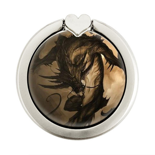 S0388 Dragon Rider Graphic Ring Holder and Pop Up Grip