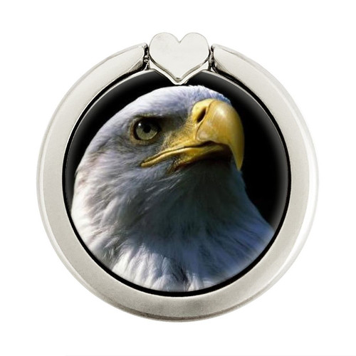 S2046 Bald Eagle Graphic Ring Holder and Pop Up Grip