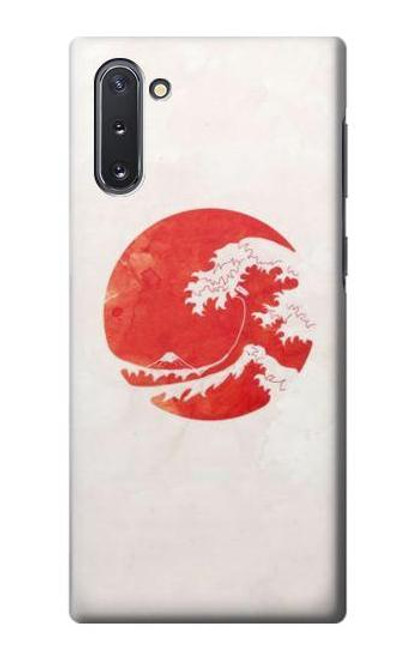 S3237 Waves Japan Flag Case For Samsung Galaxy Note 10