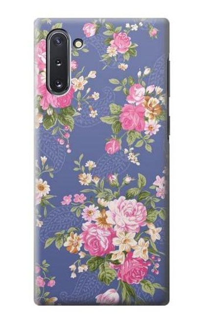 S3265 Vintage Flower Pattern Case For Samsung Galaxy Note 10