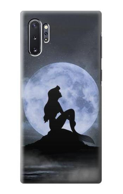 S2668 Mermaid Silhouette Moon Night Case For Samsung Galaxy Note 10 Plus