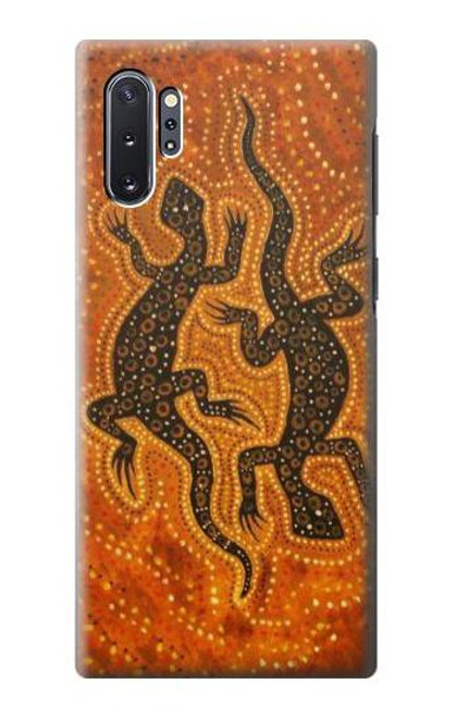 S2901 Lizard Aboriginal Art Case For Samsung Galaxy Note 10 Plus