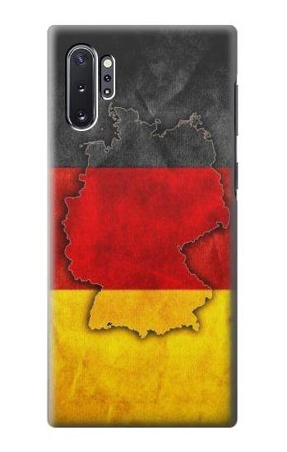 S2935 Germany Flag Map Case For Samsung Galaxy Note 10 Plus