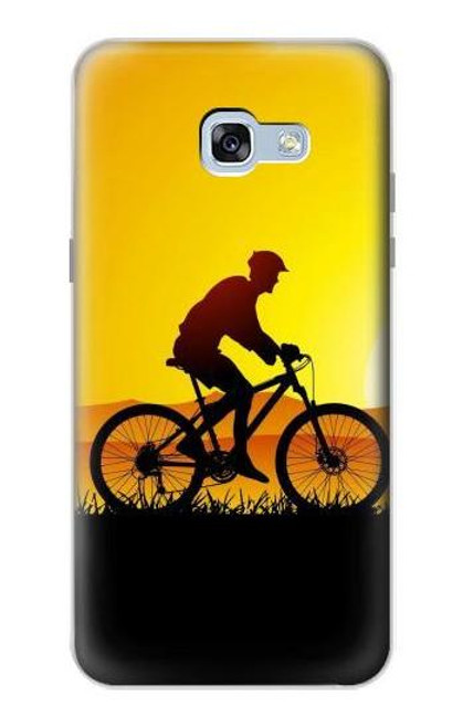 S2385 Bicycle Bike Sunset Case For Samsung Galaxy A5 (2017)